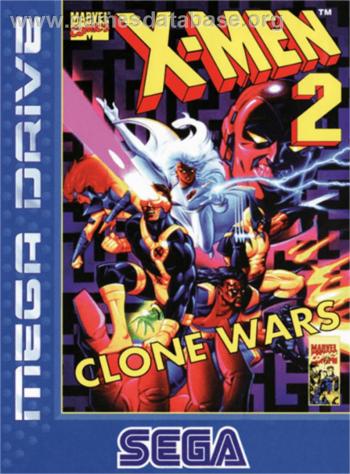 Cover X-Men 2 - Clone Wars for Genesis - Mega Drive